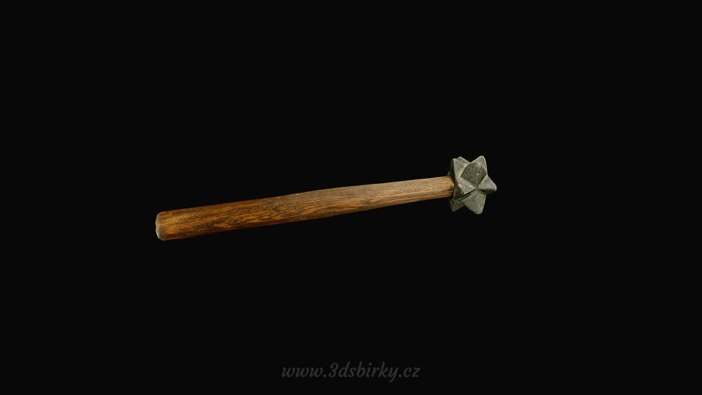 Mace / Bronzový palcát — Sketchfab embed 3D viewer