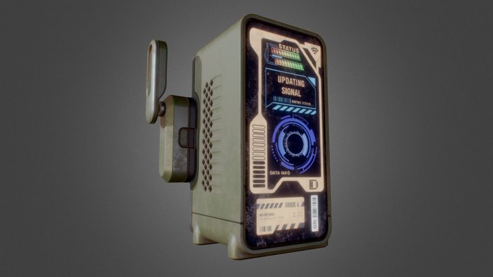 Equipment Scanning device 3D Model
