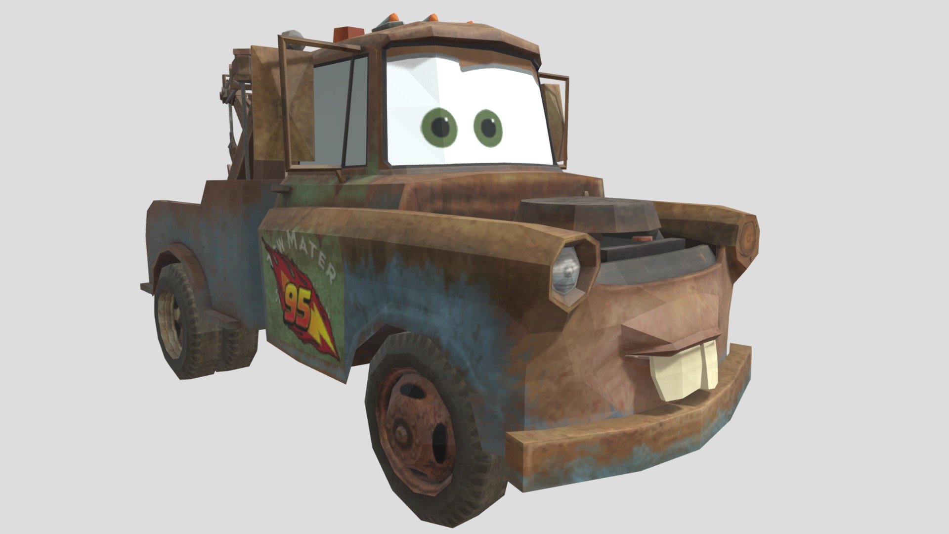 Wii -Tow Mater - Download Free 3D model by SMF Friends Fan 2024 YouTube