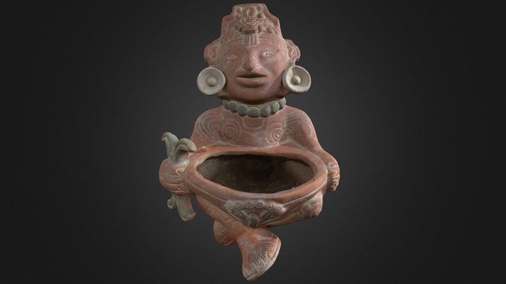 Harvest Goddess Clay Figure – 3D Model 3D Model