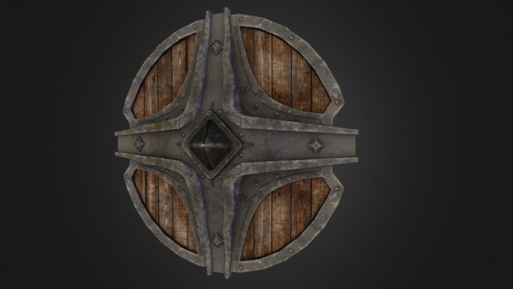 Fantasy Shield 3D Model