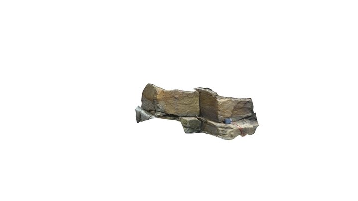 Sandstone - St Marys Island, Whitley Bay, UK 3D Model