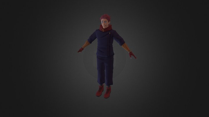 Yuji from Shinjuku Showdown Arc 3D Model