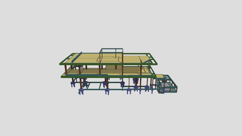 3D Residência KBF - Buganvile
