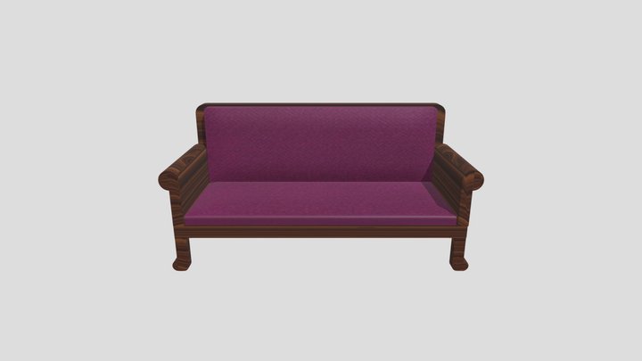 Couch V2 3D Model
