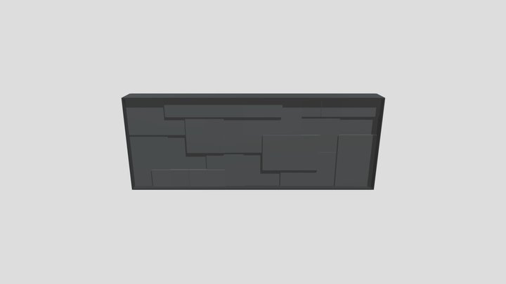 fireplace relief 3D Model