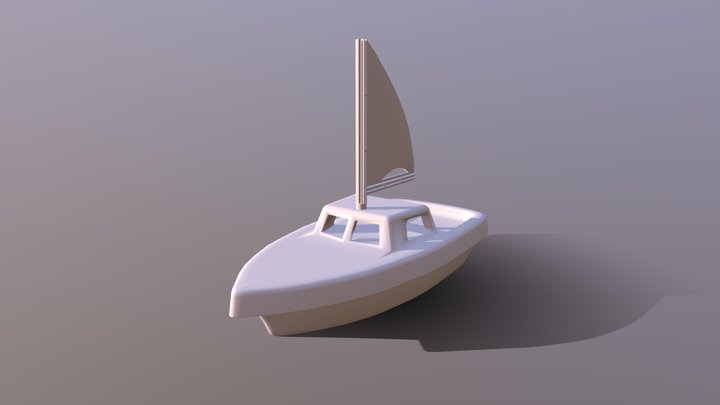 Toy Boat [Unused] 3D Model