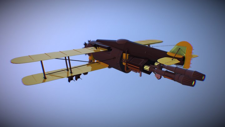 War Plane 3D Model