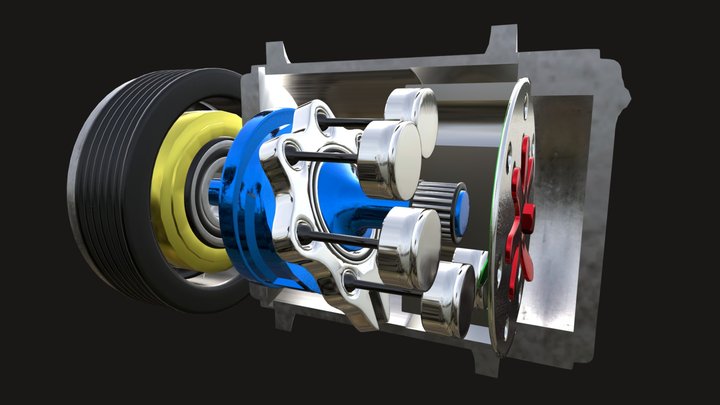 Compresor (AC) 3D Model