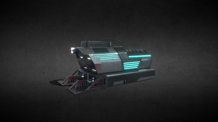 Sci-Fi Prop 3D Model