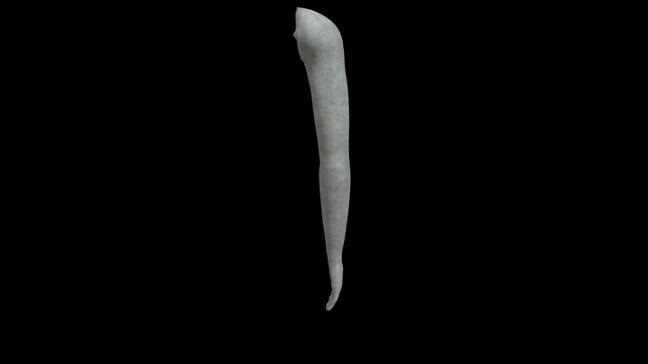 Arm Statue 2 3D Model