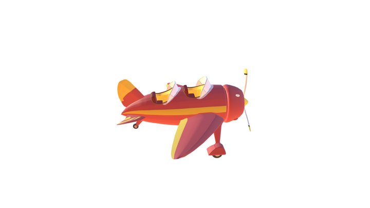Brian Davy Plane Model 3D Model