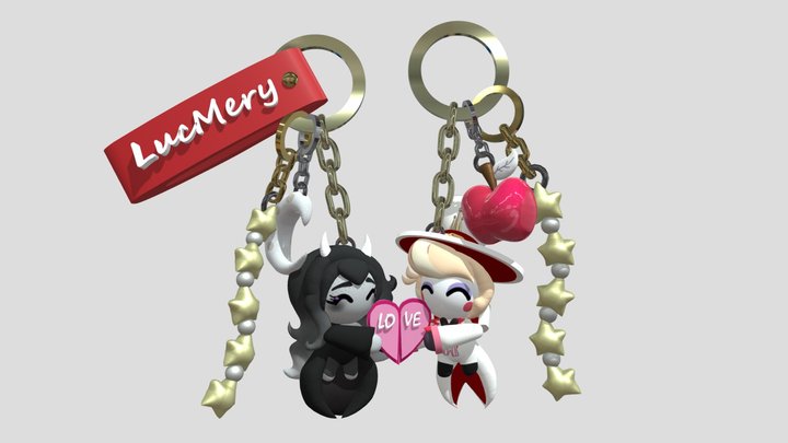 YCH Keychain - LucMery 3D Model