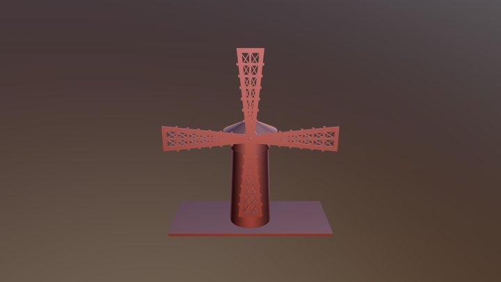 Moulin_V1 3D Model