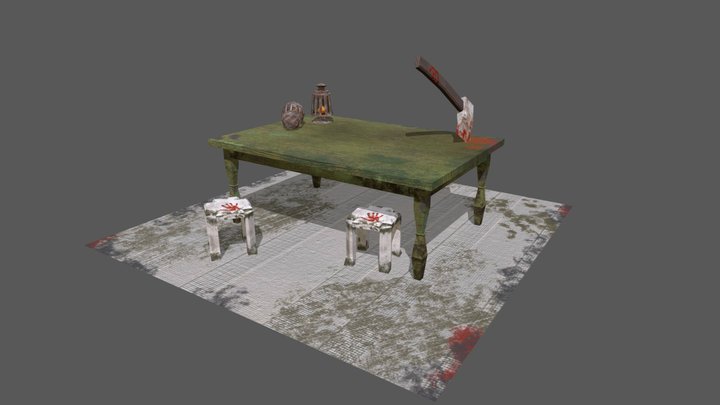 SM_3D1_2526_1ANI10E_Bahnarel_Mihai_Texture_3Simp 3D Model