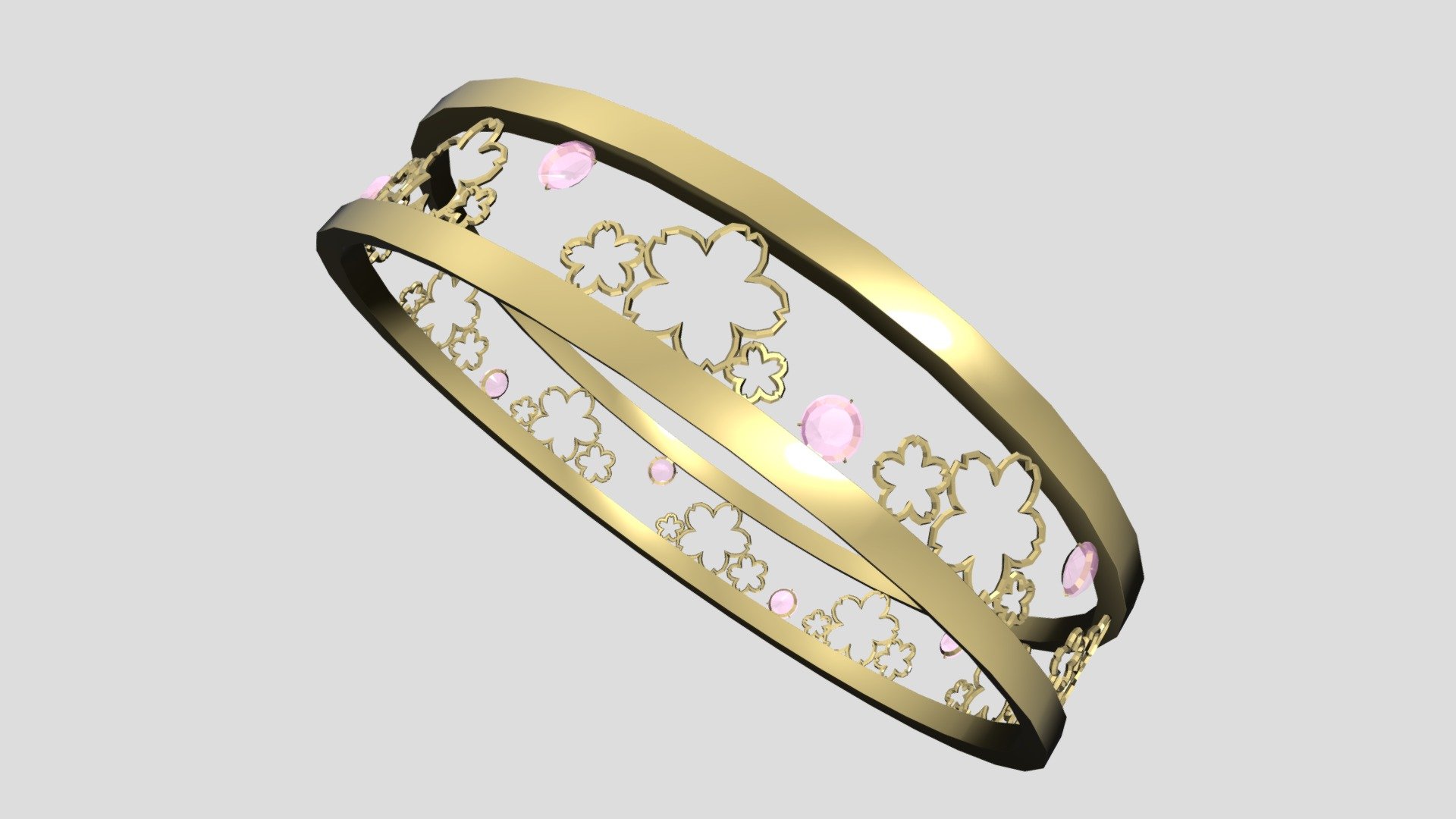 Sakura Ring — Sketchfab embed 3D viewer