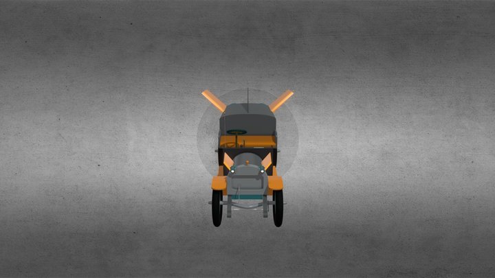Camion Garford Fusé 3D Model