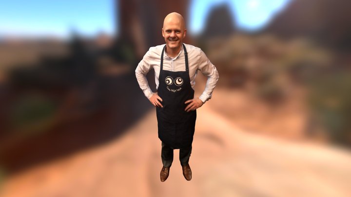 Paul - Master Chef 3D Model