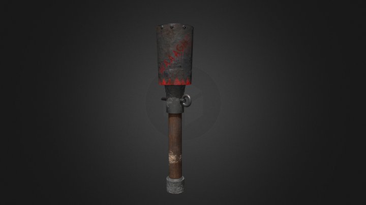 Ork stick bomb 3D Model