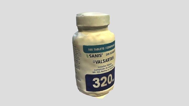 Valsartan 3D Model