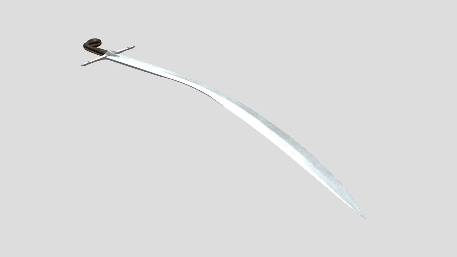 Medieval Realictic Ottoman Sabre Game ready