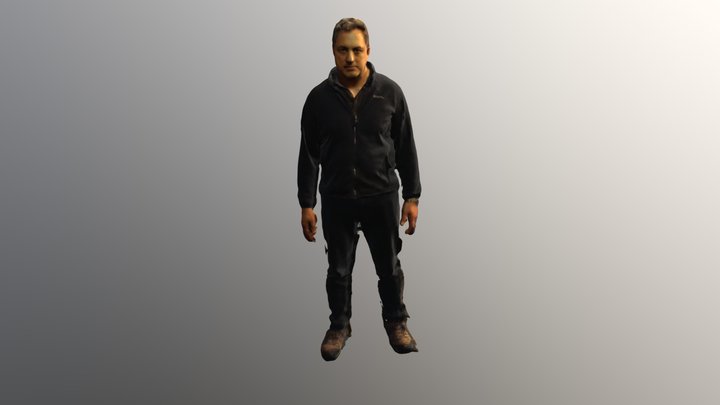 Full Body Jazz 3D Model