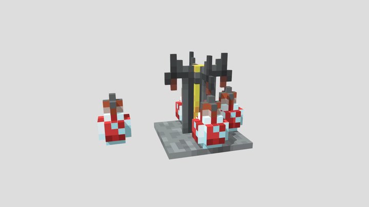 Brewing Stand And Bottle – Modello 3D gratuito STL