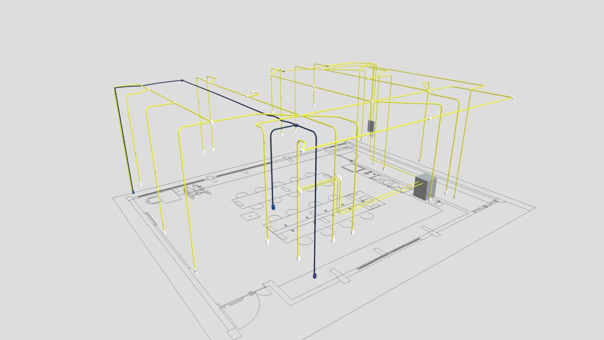 Laboratório Multifuncional - SUPLAN - 3D model by Fernando Machado ...