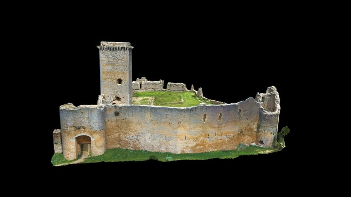Castillo de Ucero (SO) 3D Model