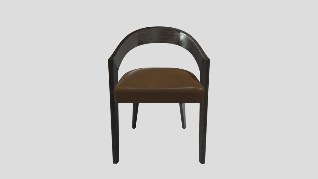 Chloe Leather Dining Armchair