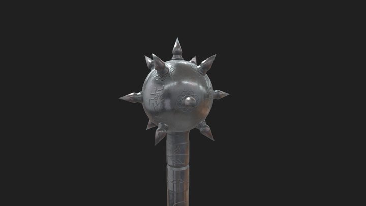 Morningstar Mace 3D Model