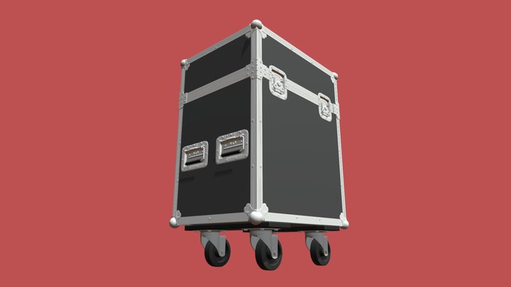 Case for Large Moving Head Lights 3D Model