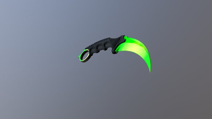 Karambit | Call of the Wild (Clean Version) 3D Model