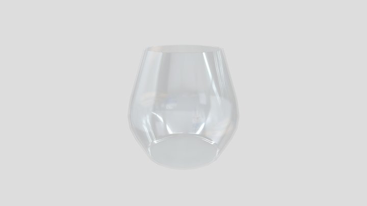 A4 - Glass cup 2 3D Model