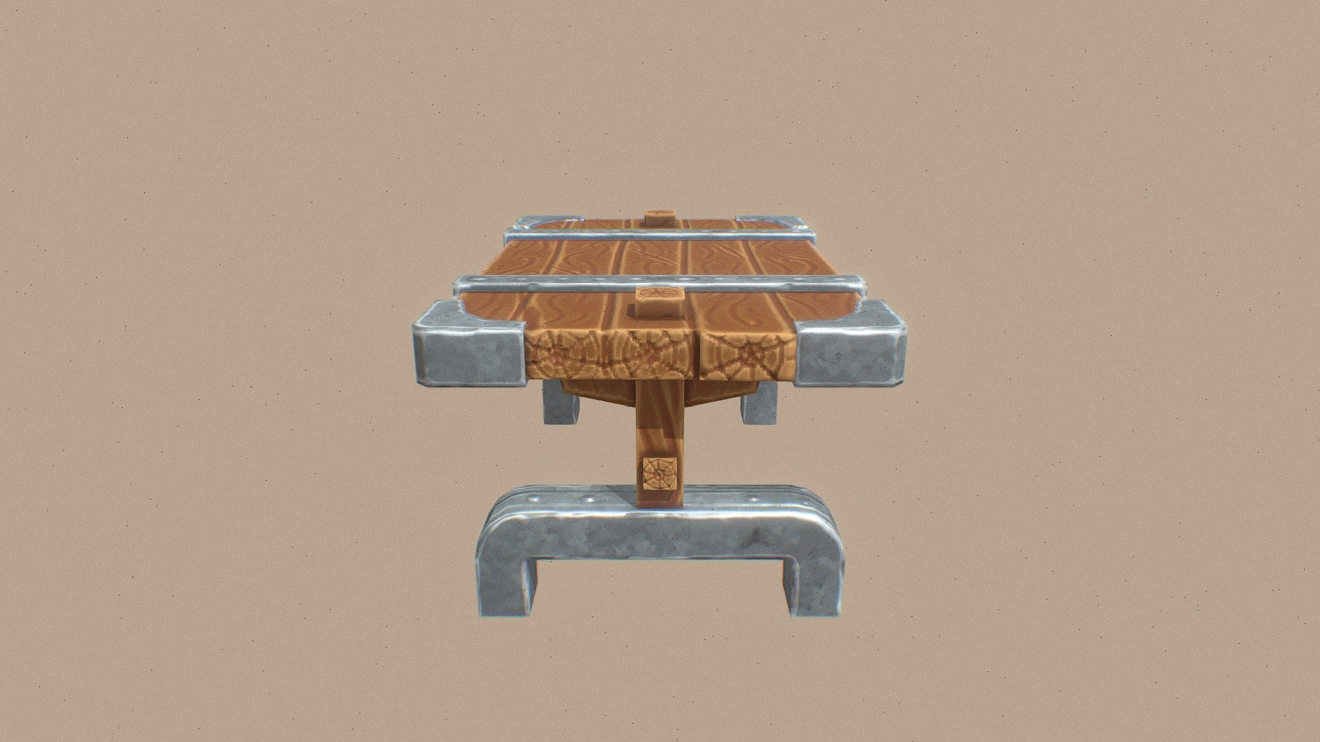 Stylized Table - 3D model by Mr_McBird [7d44445] - Sketchfab