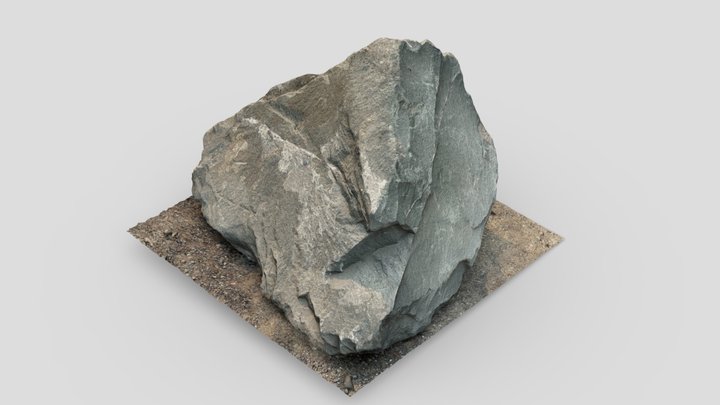 a rock 3D Model
