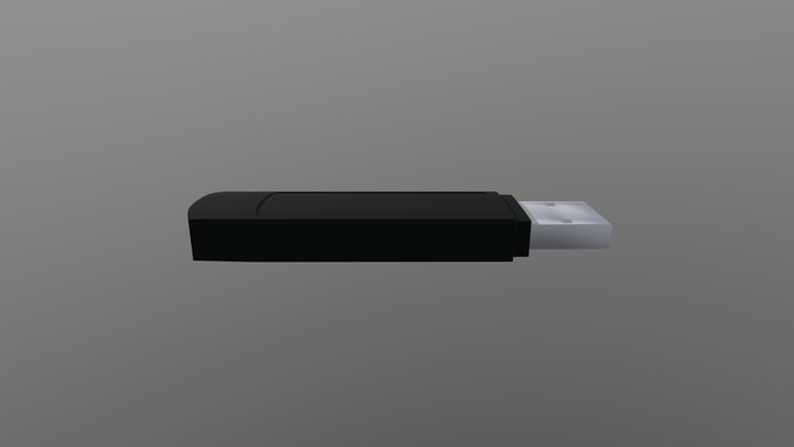 3D USB Pen Drive Model 3D Model