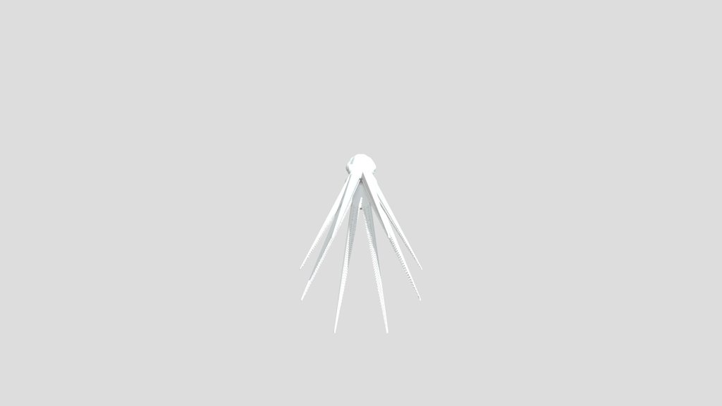 Octopus Vulgaris Procedural Rigged