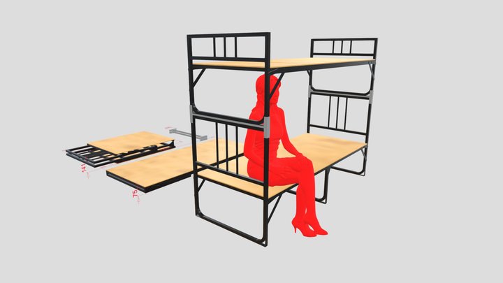 55555 3D Model
