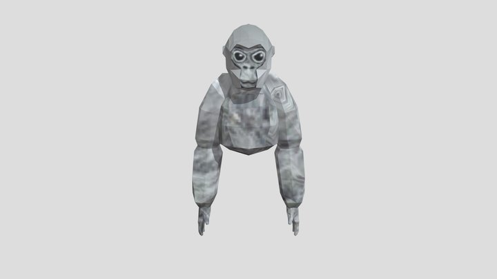 gorilla tag but it has more longer arms - Download Free 3D model