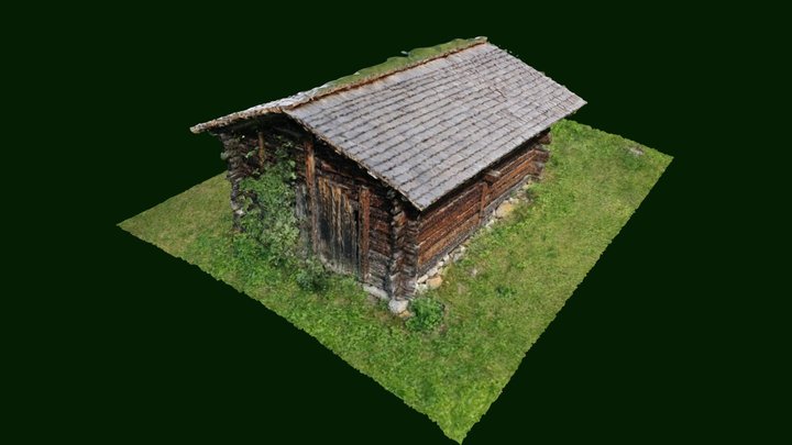 Small barn 3D Model