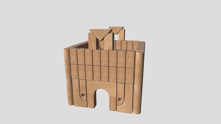Unit Block 03 - Castle - rfratic 3D Model