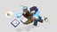 Loading 3D Model