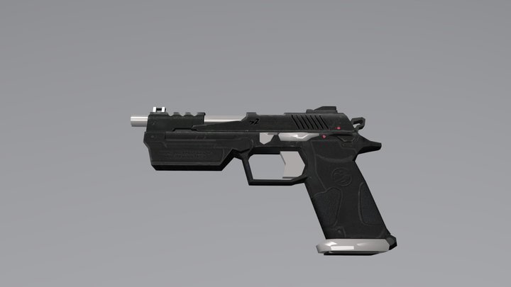 Black Ops 2 B23R 3D Model