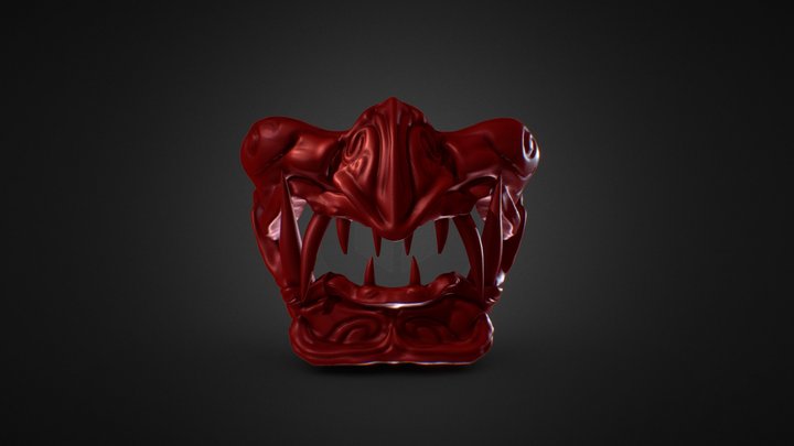 Oni Mask 3D Model