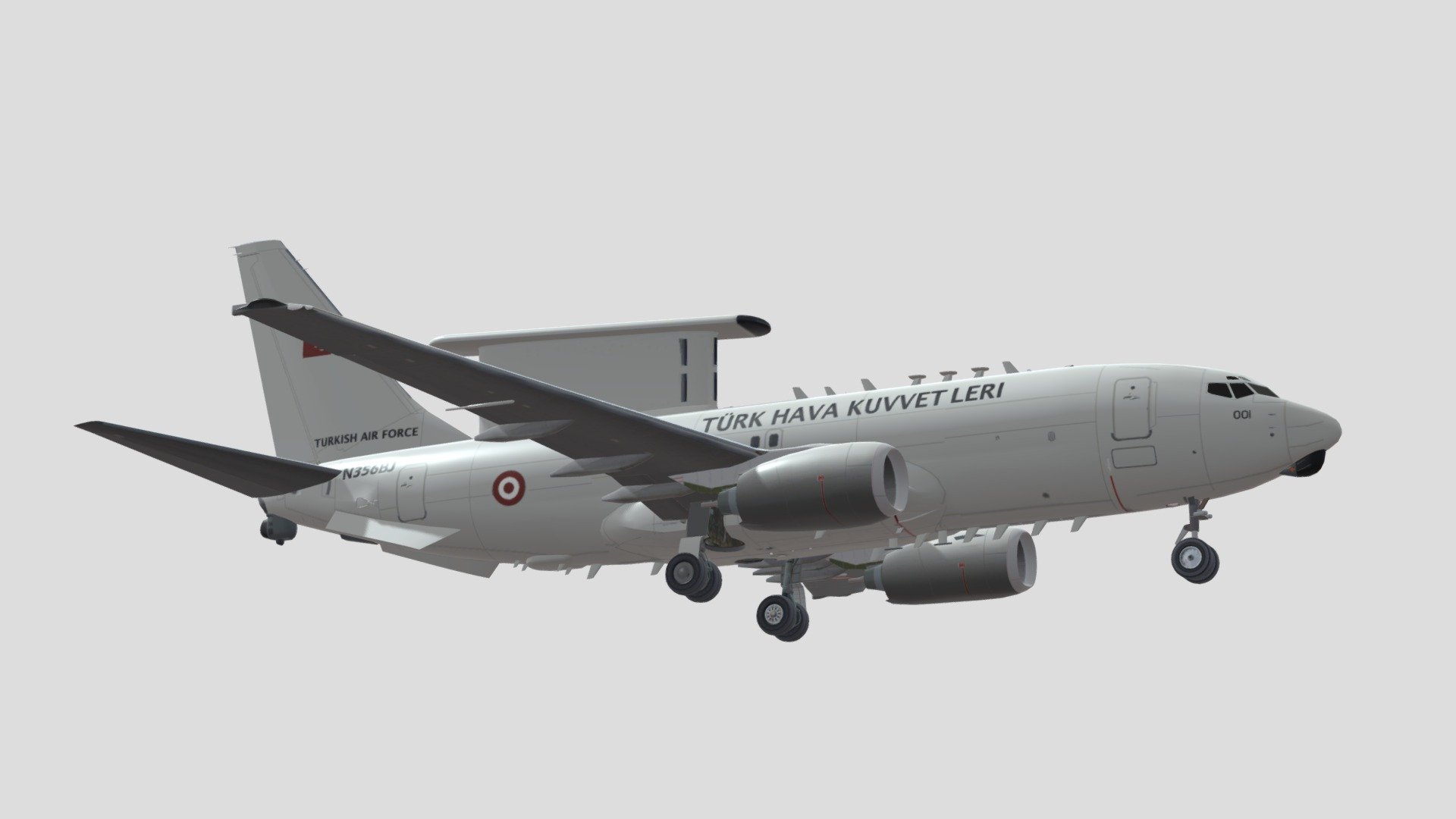 Boeing 737 AEW&C Turkish Air Force