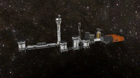 Mun base 3D Model