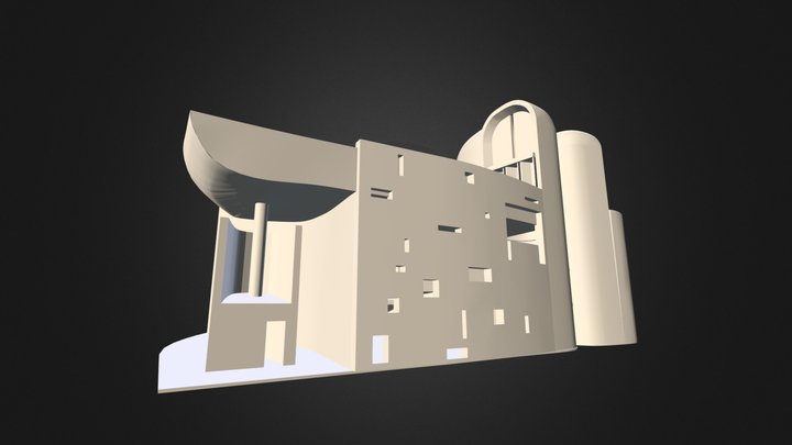 Ronchamp - Le Corbusier 3D Model