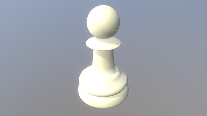 Chess Piece Pawn 3D Model