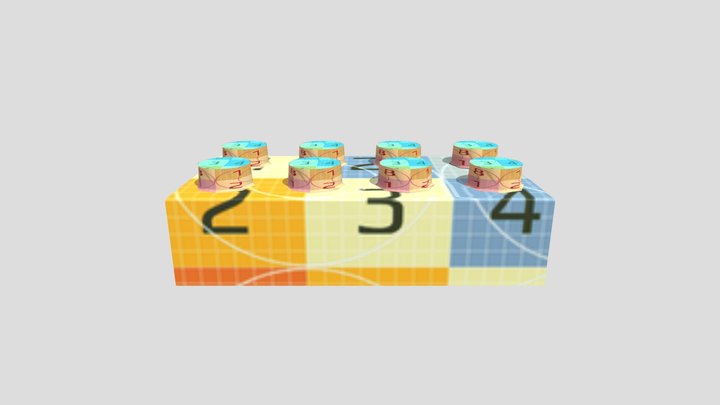mapped_lego 3D Model
